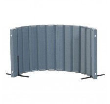 Quiet Divider® with Sound Sponge® 30″ x 6′ Wall – Slate Blue